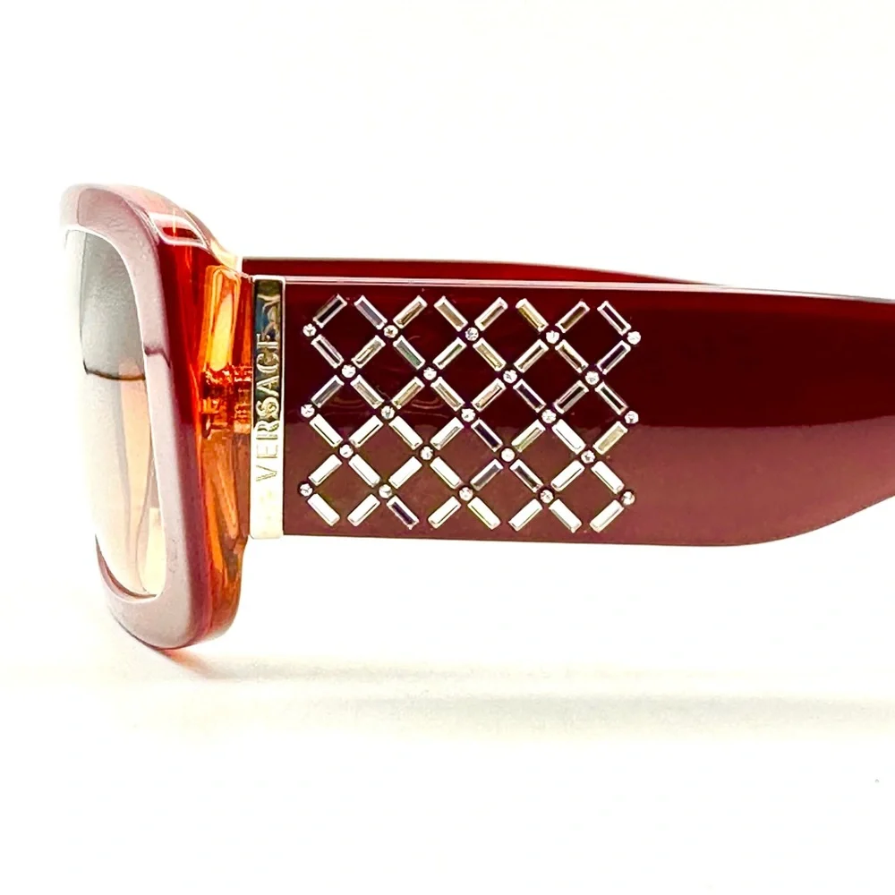 Versace Vintage Sunglasses Burgandy 4146B